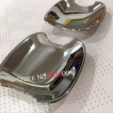 Accesorios! ABS Cromado Manija de La Puerta Decoración Tazón Ajuste de La Cubierta Exterior 2 unids/set Car styling Para Toyota C-HR CHR 2016 2017