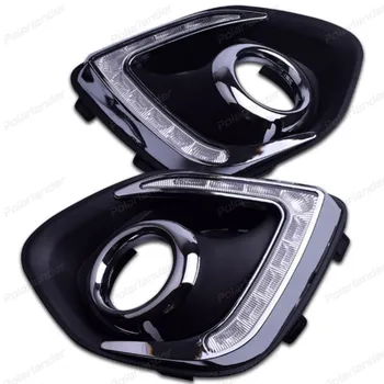 for M/itsubishi AXR RXR O/utlander Sort 2013-2015 LED Car light DRL Daytime running lights fog lamp for M/itsubishi AXR RXR O/utlander Sort 2013-2015 LED Car light DRL Daytime running lights fog lamp