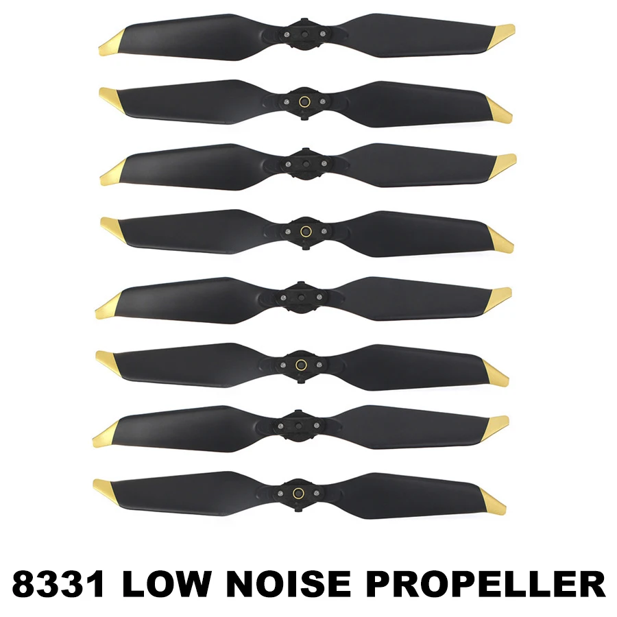 8 Pieces DJI MAVIC PRO Platinum 8331 Low Noise Propellers for Mavic Pro Camera Drone Quick Release Props Folding Blade Parts