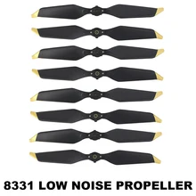 8 Pieces DJI MAVIC PRO Platinum 8331 Low Noise Propellers for Mavic Pro Camera Drone Quick Release Props Folding Blade Parts