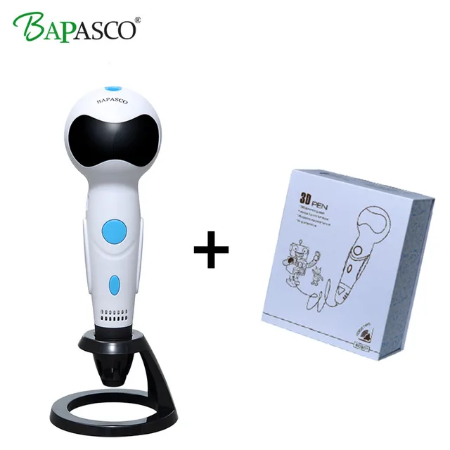 Special Price BAPASCO Intelligent Robot 3D Printing Pen Smart Model With Voice Broadcast Function Easy To Operate Children's Educational Toys