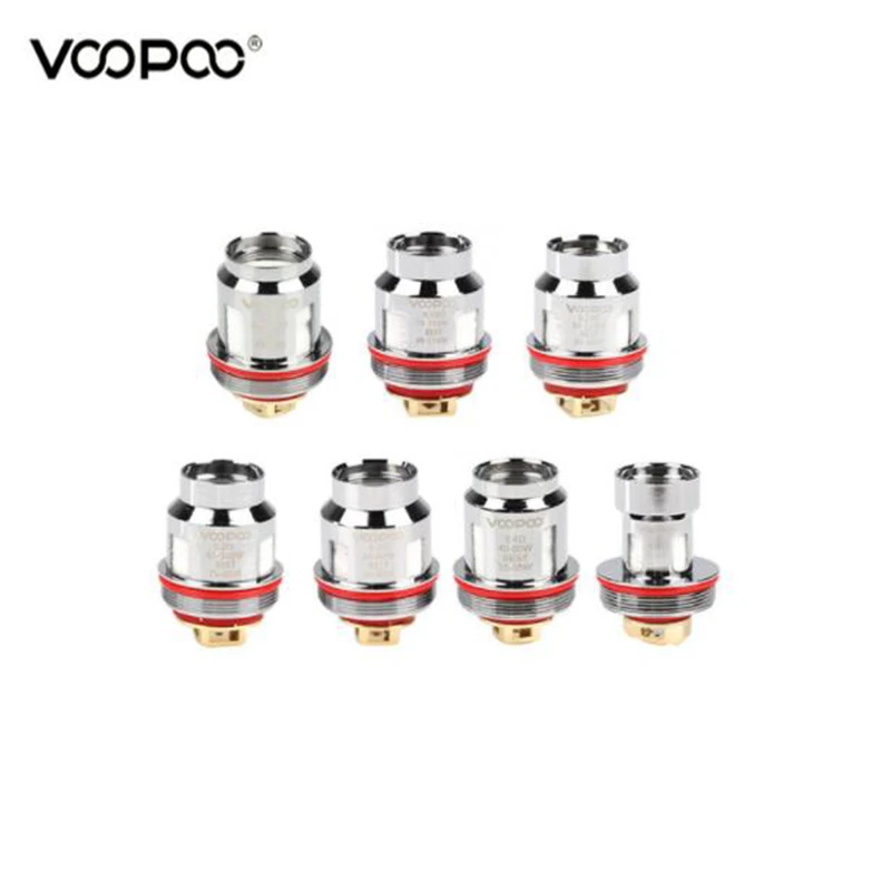 VOOPOO Uforce катушки U2/U4/U6/U8/N1/N2/N3/R1/D4/P2 катушки для Uforce T2 бак перетащите 2 Перетащите мини 5 шт./лот