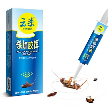 

3pcs Cockroach Poison Trap Box Pesticide Control Chain Kill Gel Bait Drug Nest Environment Friendly Paste Pest Control #