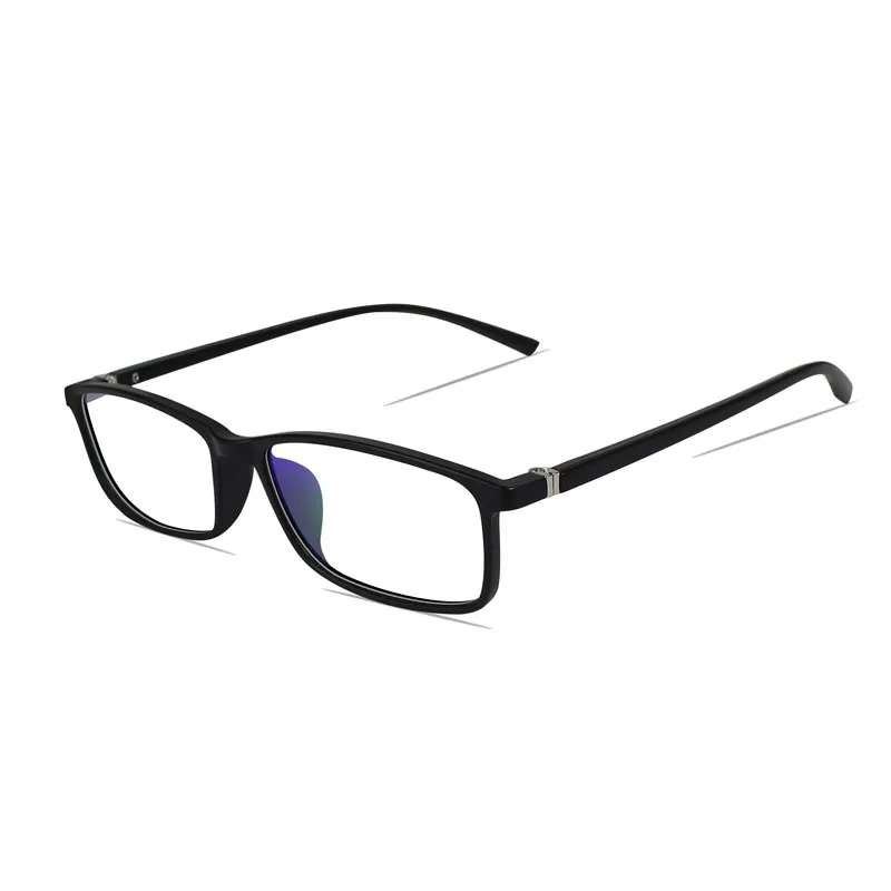 Синий светильник, блокирующие очки, компьютерные очки, против синего излучения, для мужчин и женщин, прозрачные очки, защитные очки для игр - Цвет оправы: Matt Black