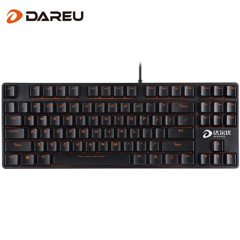 

Dareu DK100 Gaming Mechanical Keyboard Anti-Ghosting 87keys Wired USB Powered For Tablet Desktop Gamer