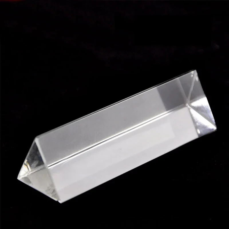 Прямая доставка треугольные Цветовая Призма K9 оптическое стекло правый угол