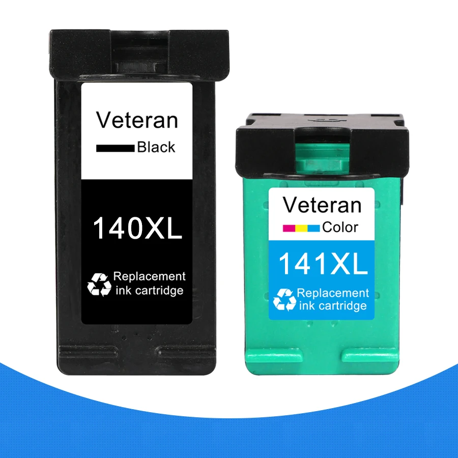 Ветеран 140XL 141XL чернильный картридж Замена для hp 140 141 XL hp140 Photosmart C4283 C4583 C4483 C5283 Deskjet