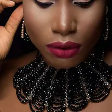 Магазин dudo 2019 модный чокер Африканский браслет ожерелье