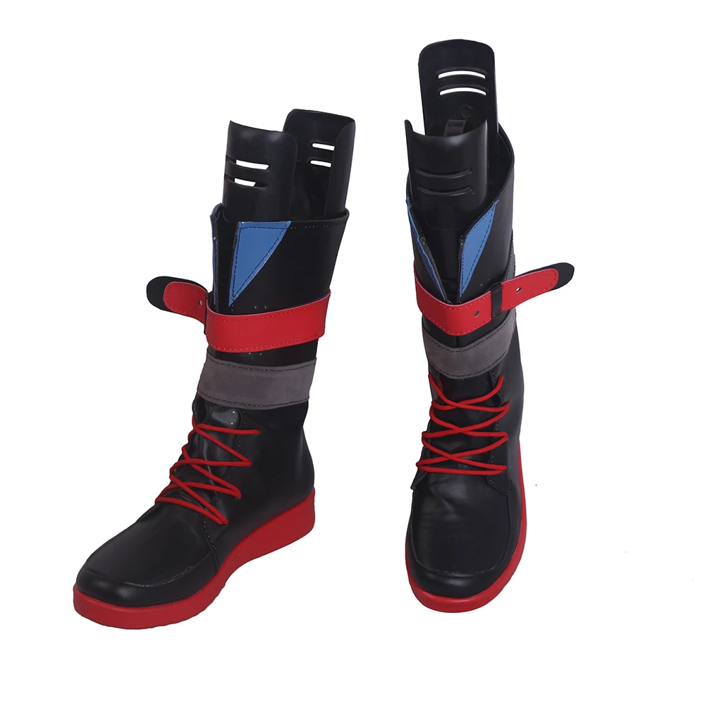 Houkai 3rd Kallen Kaslana Sin Hunter Cosplay Boots Shoes Custom Made Any Size (5)