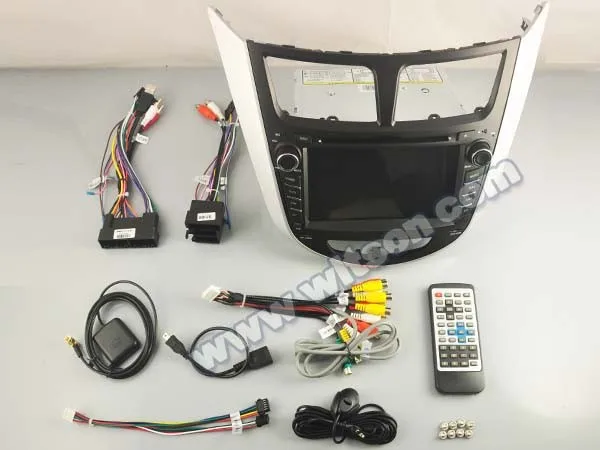 Clearance WITSON CAR DVD GPS for HYUNDAI VERNA/SOLARIS New Technology+Capctive Screen+1080P+DSP+WiFi+3G+DVR+Good Price dvd radio gps 26