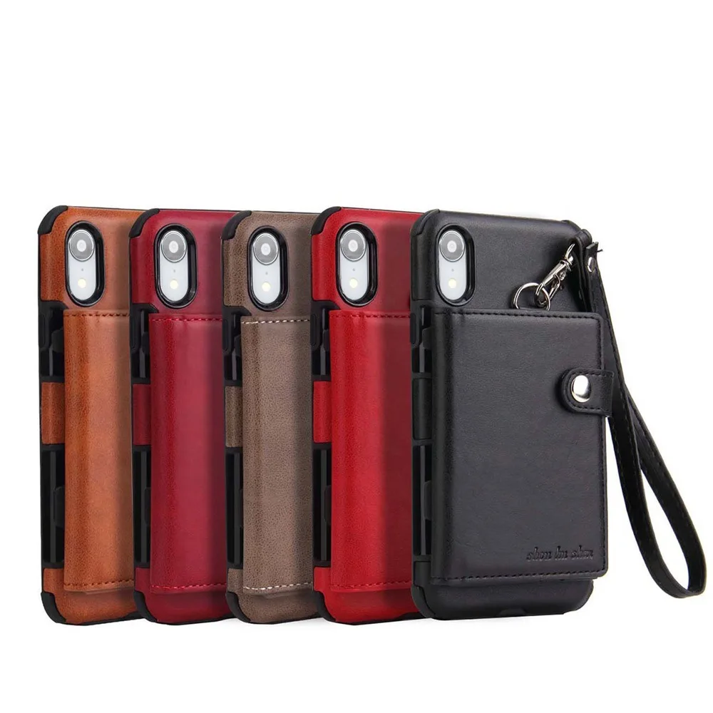 GrassRoot Мобильный телефон сумка анти-стук чехол для iPhone 6 6 S 7 7 S 8 плюс X XS XR XS max карта карман мягкие ТПУ защитные чехлы