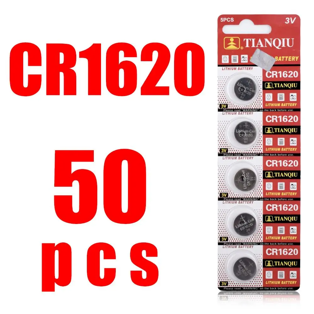 YCDC 2020 новинка заводская цена Лидер продаж + 50 x CR1620 1620 ECR1620 Аккумулятор для часов