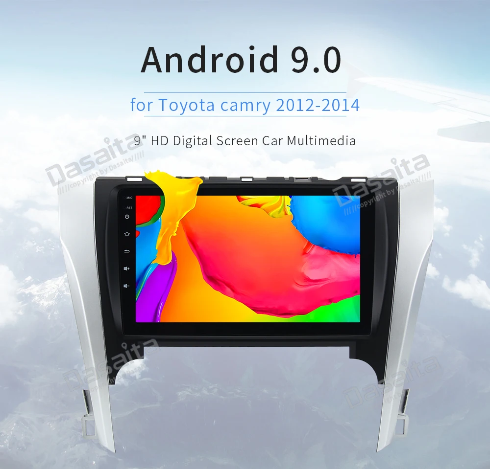 Excellent Dasaita 10.2" Android 9.0 Car GPS Radio Player for Toyota Camry 2012 2013 2014 with Octa Core 4GB+32GB Auto Stereo Multimedia 6 Excellent Dasaita 10.2" Android 9.0 Car GPS Radio Player for Toyota Camry 2012 2013 2014 with Octa Core 4GB+32GB Auto Stereo Multimedia 6