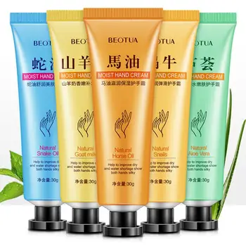 

1pcs Aloe horse oil Hand Cream Anti-Dryness Moisturizing Hydrating for Winter Repair Hand Care Nourishing Hand Skin Care 30G