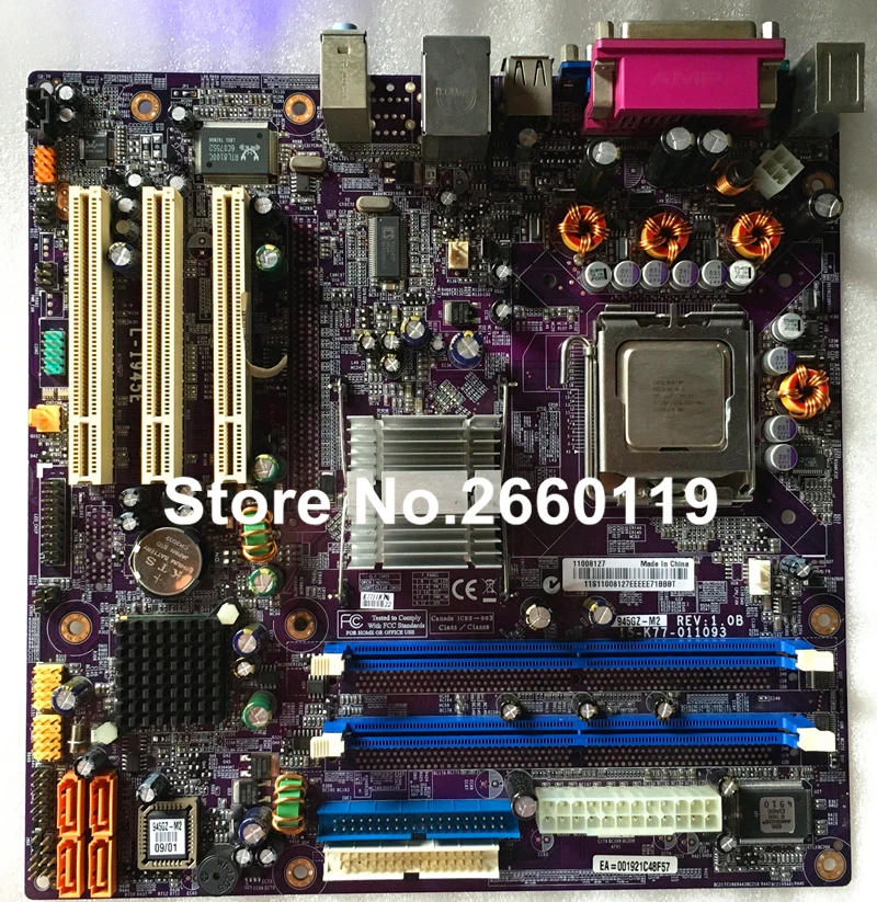 

Desktop motherboard for lenovo 945GZ-M2 L-I945E system mainboard fully tested with cheap shipping