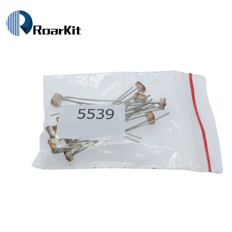 Комплект фоторезистора 5Kindsx10pcs 5506 5516 5528 5537 5539 светильник зависит от резистора LDR
