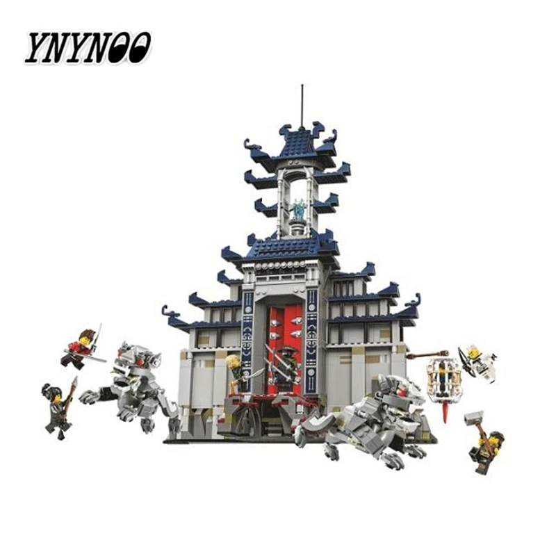 

YNYNOO Bela 10722 Ninja Temple of The Ultimate Ultimate Weapon Model Building Block Bricks Toys Gift For Children 70617