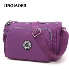 Women's Small Crossbody Bag Ladies Nylon Handbag Travel Casual Bag Shoulder Female Messenger Bags women mini messenger bags 3d kawaii cat print ladies shopping shoulder bag girls travel casual crossbody handbag free shipping