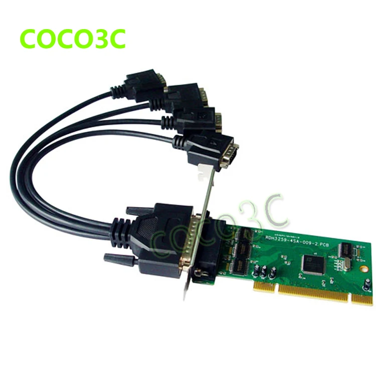 Ioc845 Pci 4 Ports Serial Pci Card Multi Rs232 Db9 Com Port To Pci