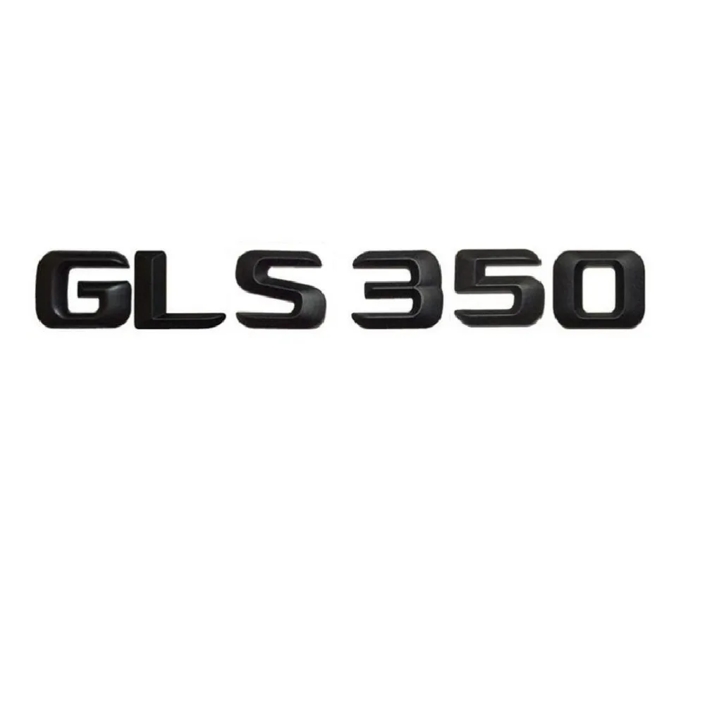 Chrome Number Letters Words Trunk Badge Emblem Sticker for Mercedes-Benz GLS350