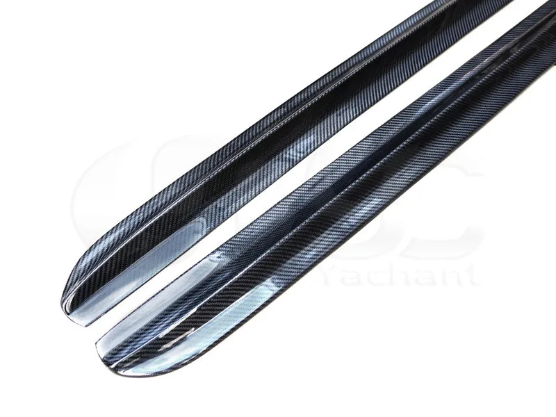 2015-2017 Mercedes Benz C217 S63 Coupe  PSM Style Side Skirts Extention Underboard CF (3)