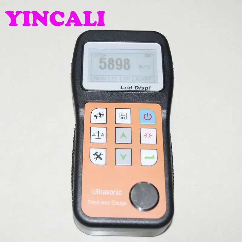 

Newly KT300G Ultrasonic Thickness Gauge Data Memory 5 files x 100 values 5 value of sound velocity