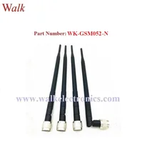 7.0dbi с высоким коэффициентом усиления N Мужской Локоть GSM 3g резиновая антенна Складная N Мужской четырехполюсная система GPRS stubby антенна