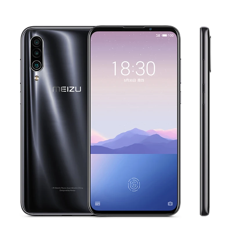 Оригинальный Meizu 16Xs мобильный телефон 6,2 "6 ГБ ОЗУ 64 Гб ПЗУ Snapdragon 675 Восьмиядерный 48MP трехобъективы задняя камера 4000 мАч смартфон