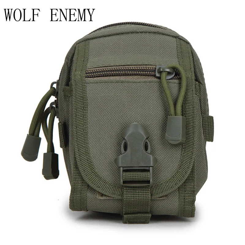 Тактическая поясная Сумка Molle PALS для путешествий, армейская сумка для походов, бега, спорта на открытом воздухе
