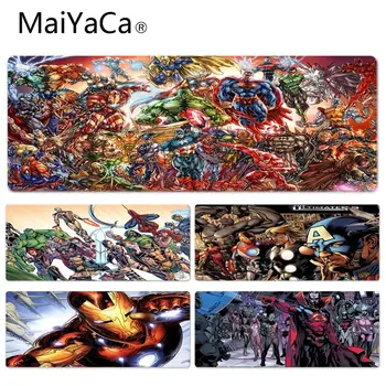 

MaiYaCa Simple Design Heroes comics Spiderman Beautiful Anime Lockedge Mouse Mat Size for 300*900*2mm and 400*900*2mm Mousepad
