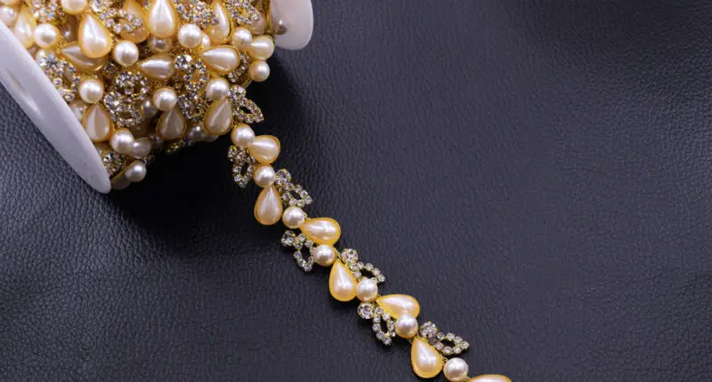 Gold pearl Trim HF-435 (8)