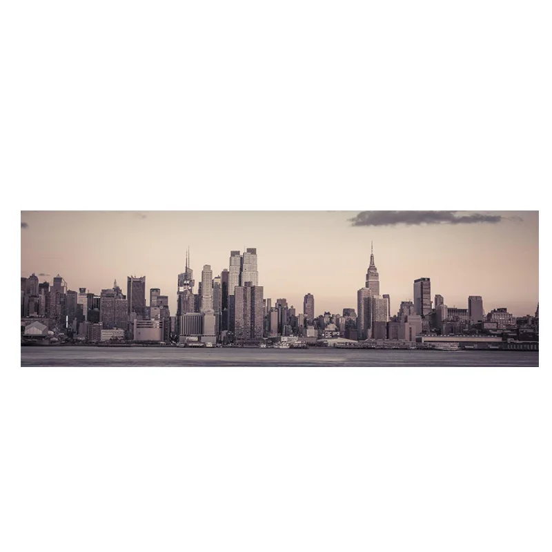 Манхэттен Эмпайр Стейт Билдинг Нью-Йорк городской пейзаж холст художественные плакаты и принты скандинавские настенные картины для гостиной