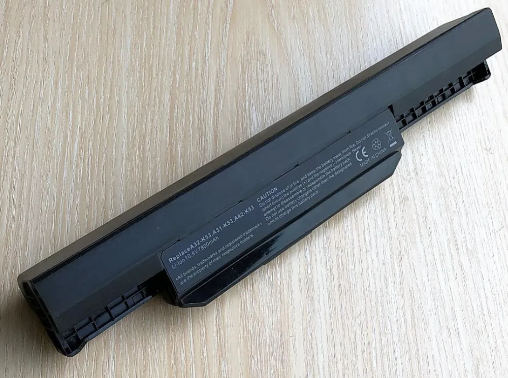 7800mAh Laptop Battery for ASUS K53 K53E X54C X53S X53 K53S X53E A32-k53 A42-k53 K43jc K43jm K43js K43jy K43s K43sc - 7800mAh Laptop Battery for ASUS K53 K53E X54C X53S X53 K53S X53E A32-k53 A42-k53 K43jc K43jm K43js K43jy K43s K43sc -