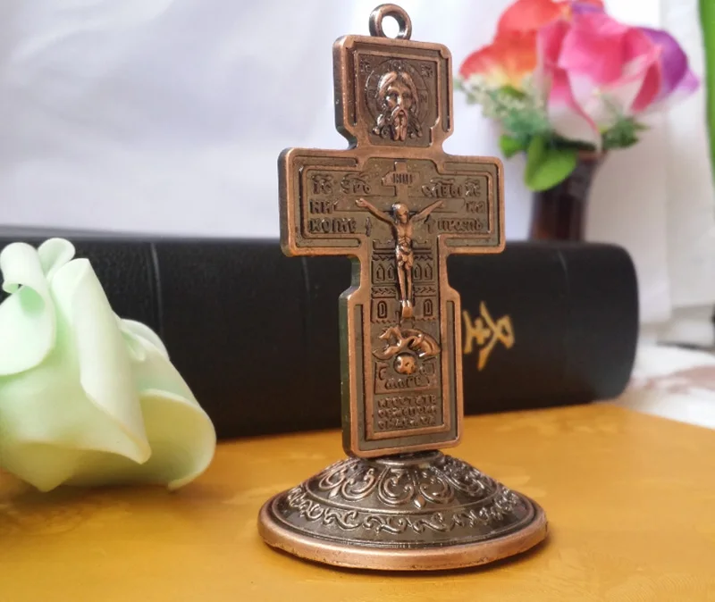 Европейский крест инри перстень из нержавеющей стали Эммануэль с изображением католической святыни орнамент Jesu распятие ягненка Божий Настенный декор 90X48X3 мм