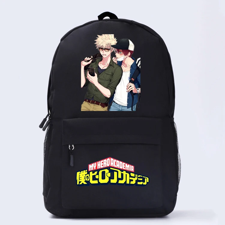 My Hero Academia Midoriya Izuku Anime Nylon Student Backpack  