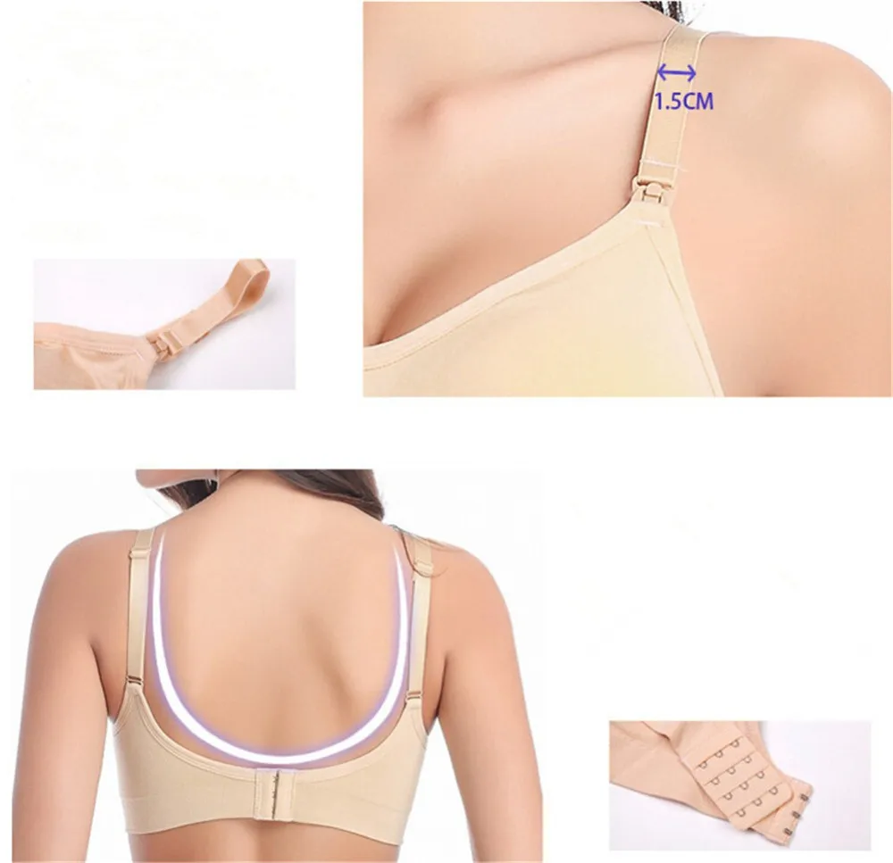 Women Padded Lactation Tank top Bra Women Breast Feeding Padded Tank Top Fitness Workout Bra pregnancy camis nursing tank tops (16)