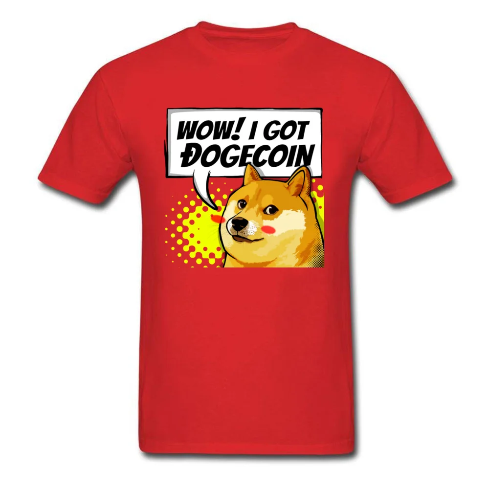 I Got Dogecoin Doge Meme_red