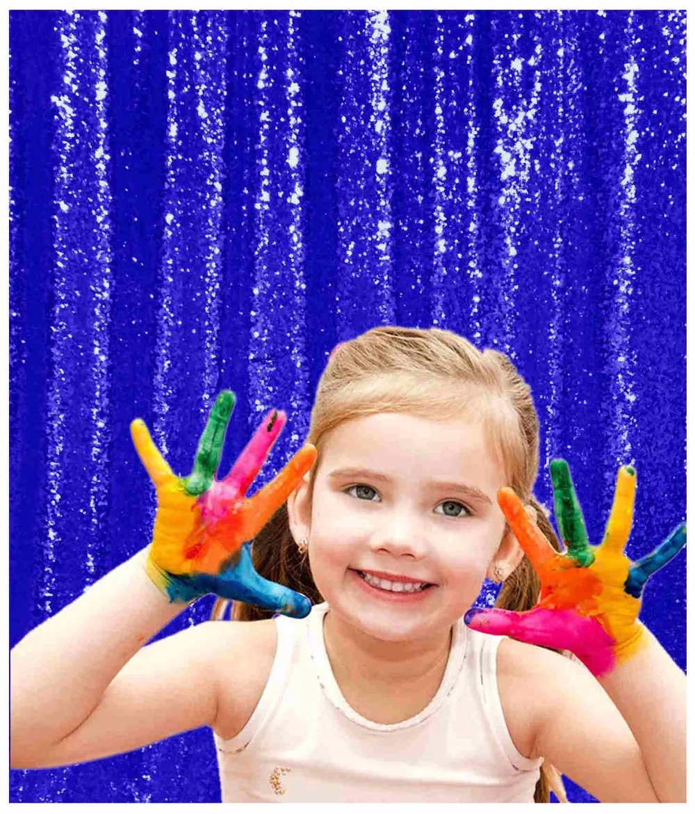 ShinyBeauty 5FTX7FT шампанского блесток фон Свадебный Photo Booth фотография церемония