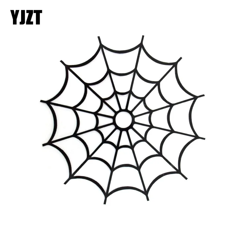 11,3 cm * 11,5 cm dibujos animados moda araña Web Cobweb