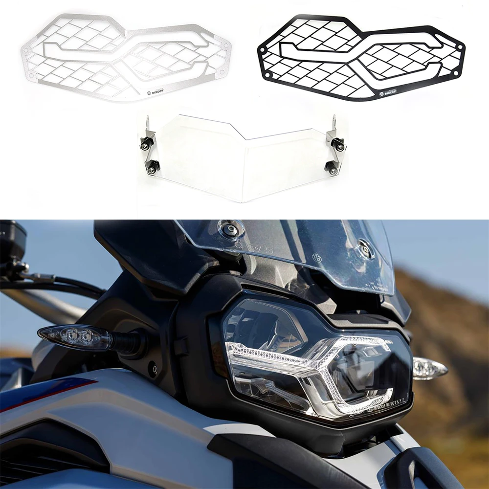 

For BMW F850GS F850 F750 GS F750GS F 750 GS 2018-2019 Motorcycle Headlight Guard Grille Grill Cover Protector CNC Aluminum PVC