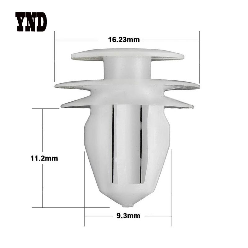 10x Door Trim Panel Scuff Plates Sun Visors Clips for Mazda MX 6clips