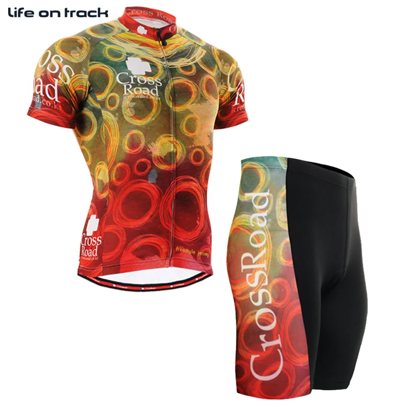 

Cricle With Letter Bike Clothing For Men Breathable Fitness With Short Sleeve Cycling