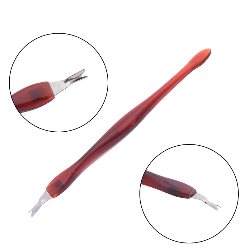

Yinikiz Nail Tools Cuticle Pusher Dead Skin Fork Pedicure Cuticle Nipper Clipper Scissor Pusher Nail Art Tools
