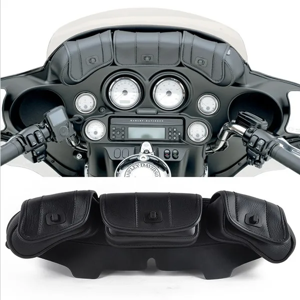motorcycle windshield bags harley davidson