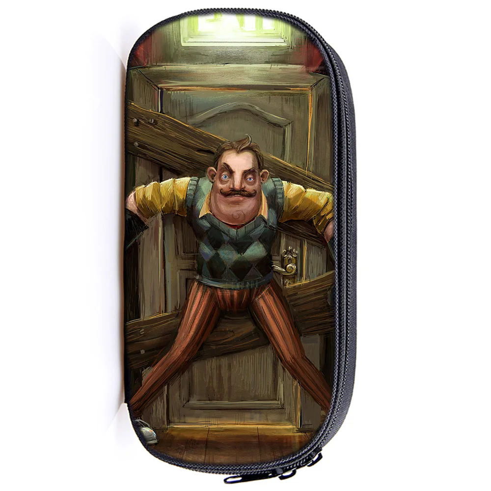 Милый чехол для карандашей Hello Neighbor Kids модный новый высококачественный милый