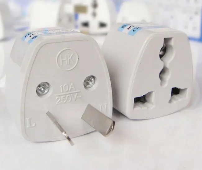 

The change -over Plug travel adapter for European American Australian standard