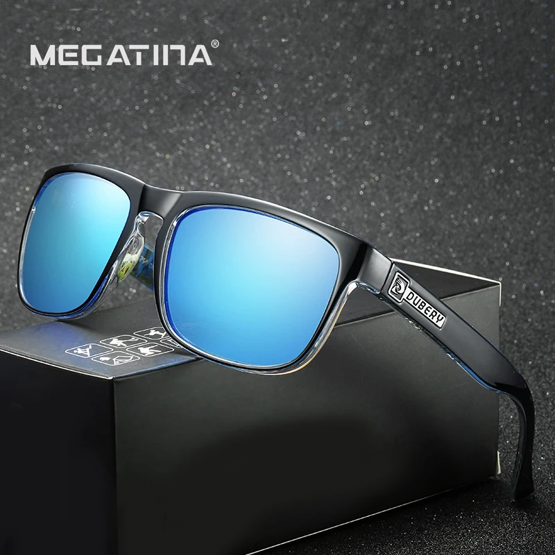 Megatina бренд Дизайн поляризованные HD солнцезащитные очки Для мужчин Вождение