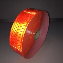 High Visibility Reflective Warning Fluorescent Orange PVC Tape Reflective Safety Vest Strips reflective safety warning pvc strip garment accessories safety vest clothing reflective crystal lattice pvc tapes