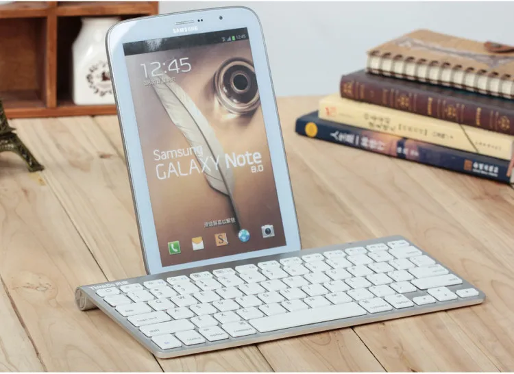 High Quality Ultra-Slim Bluetooth Keyboard Mute Tablets and Smartphones For Apple Wireless Keyboard Style IOS Android Windows pc keyboard