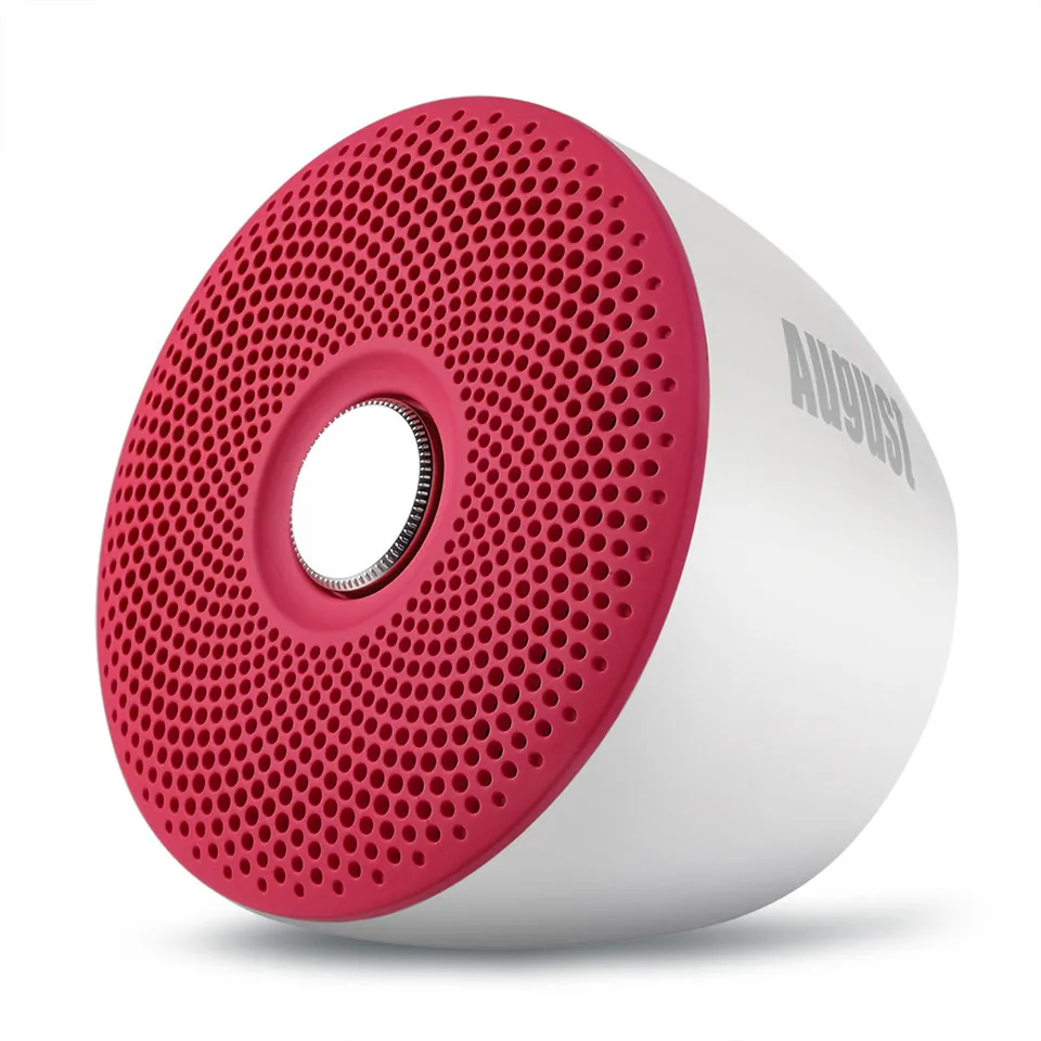 August MS430 Bluetooth Speaker - Red